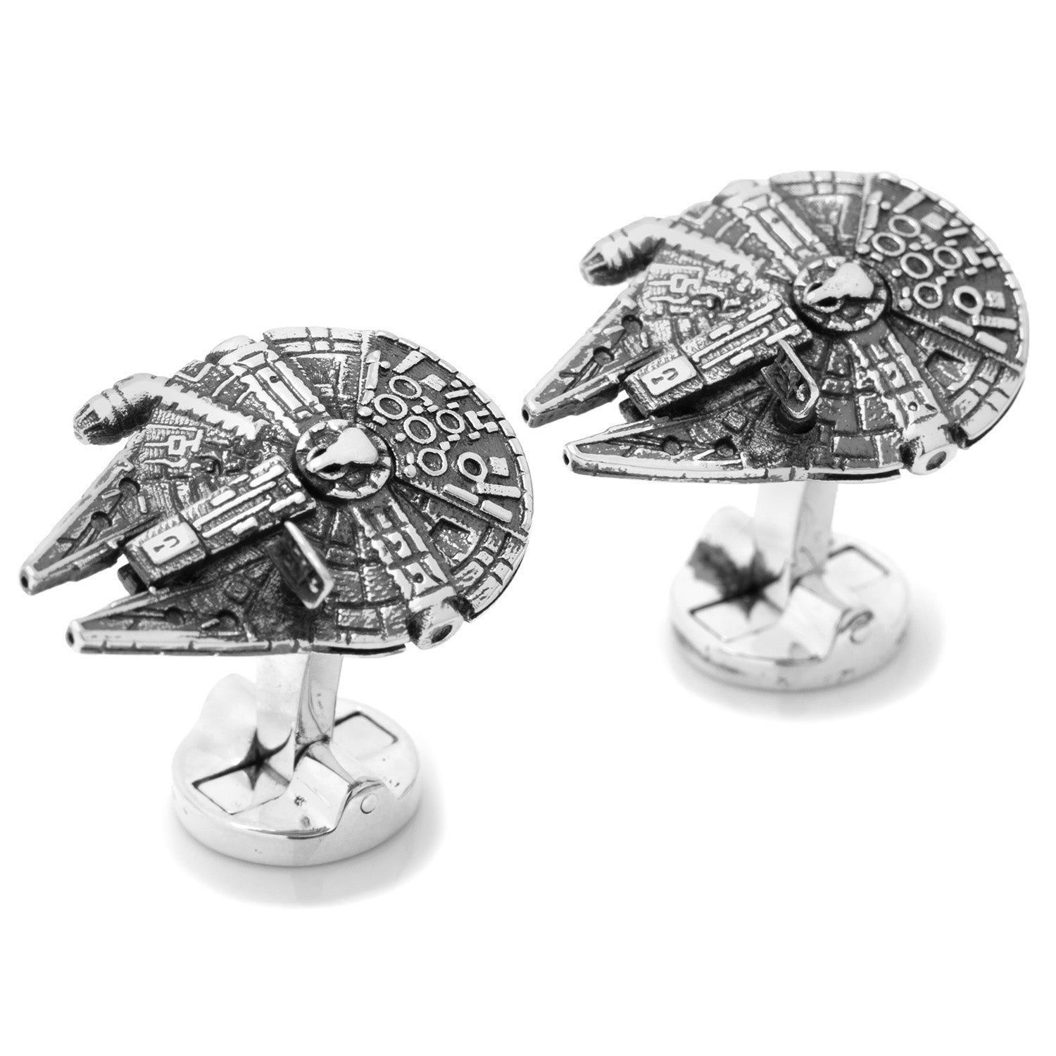 3D Millennium Falcon Cufflinks Image 2