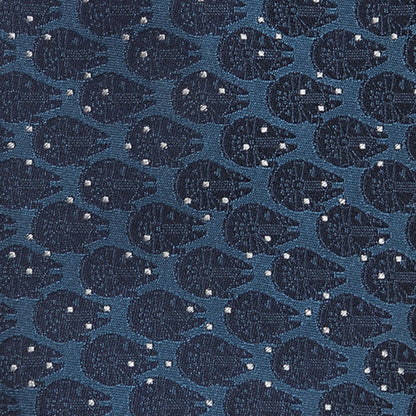 Millennium Falcon Dot Blue Men's Tie Image 4