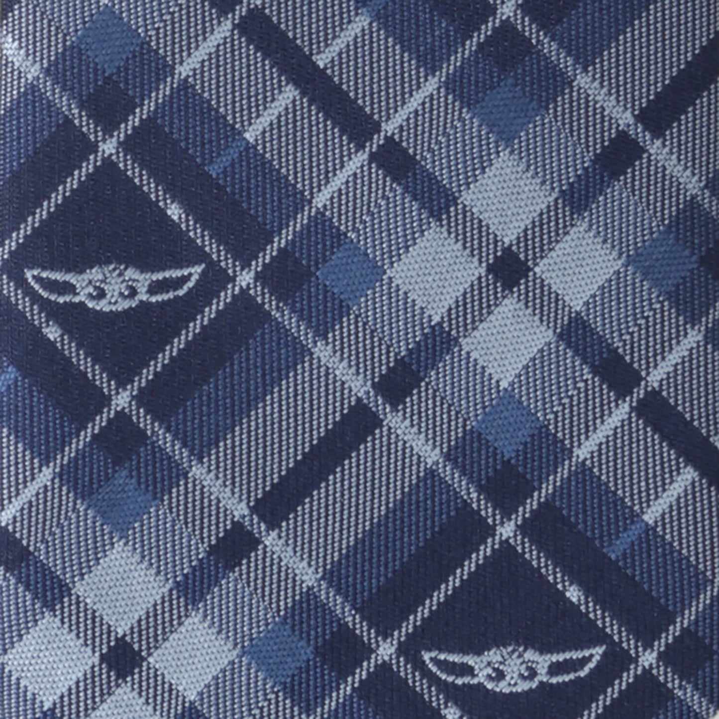 Star Wars The Child Plaid Blue Men's Tie Image 4