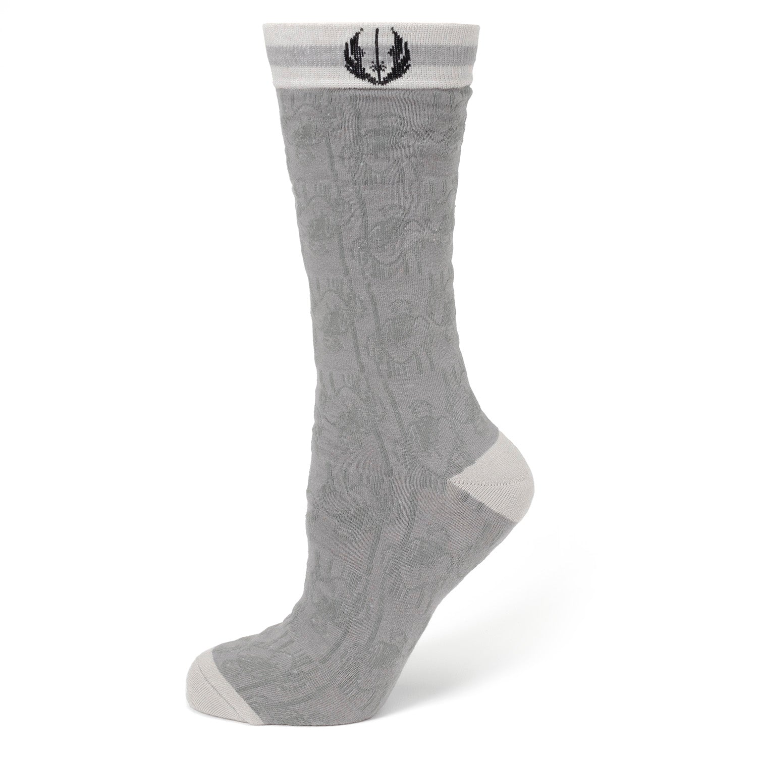 Star Wars Obi-Wan Kenobi Gray Socks and Lapel Pin Gift Set Image 6