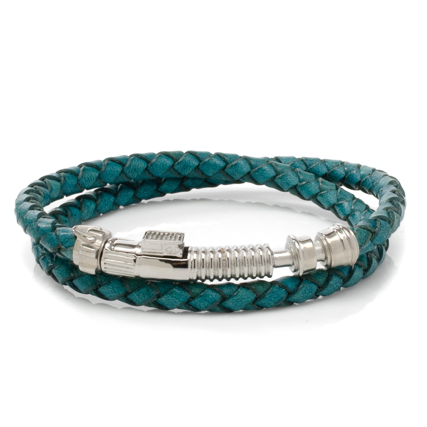 Obi-Wan Kenobi Lightsaber Teal Blue Bracelet Image 1