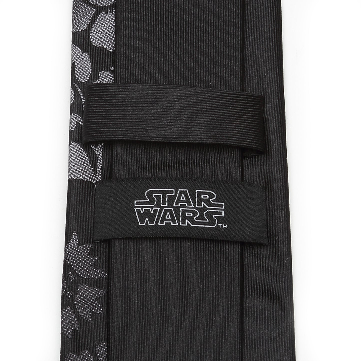 R2D2 Floral Black Men's Tie Image 4