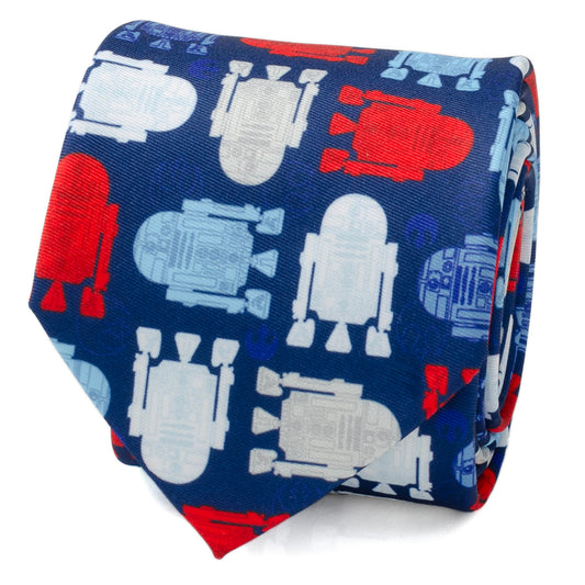 R2D2 Navy Men's Tie Image 1