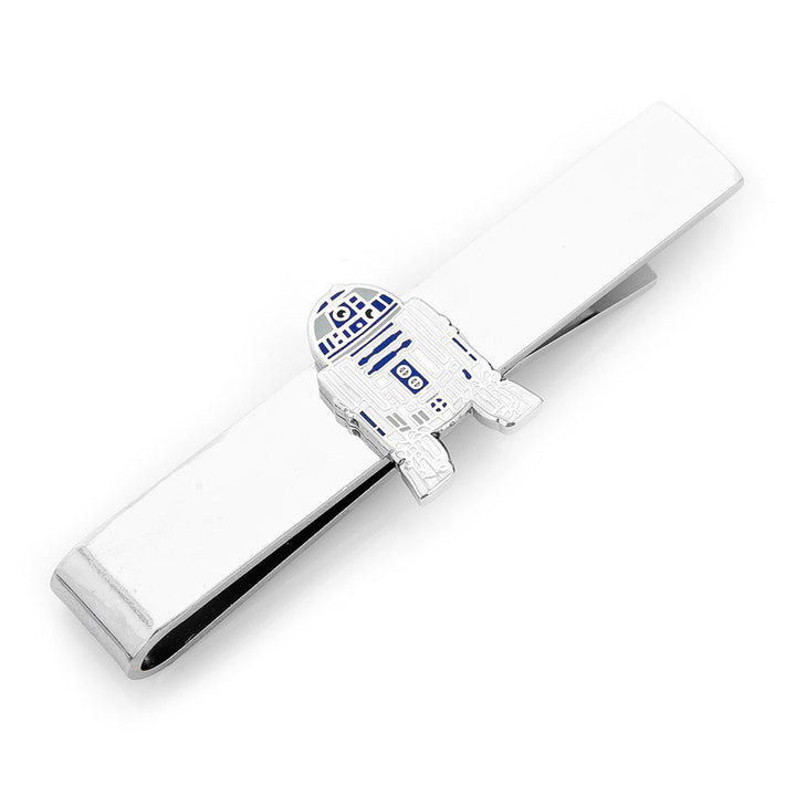 R2D2 Transparent Enamel Cufflinks and Tie Bar Gift Set Image 3