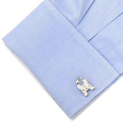 R2D2 Enamel Cufflinks