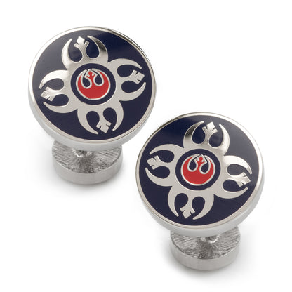 Rebel Blue Red Cufflinks Image 2