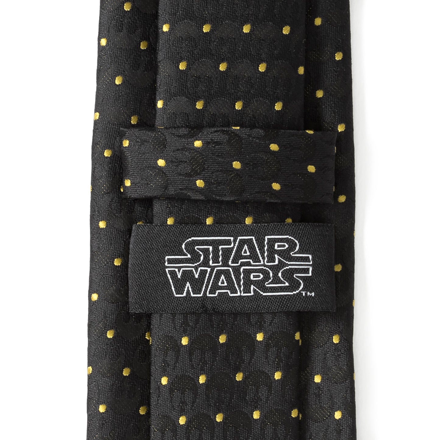 Rebel Dot Charcoal Men's Tie Image 6