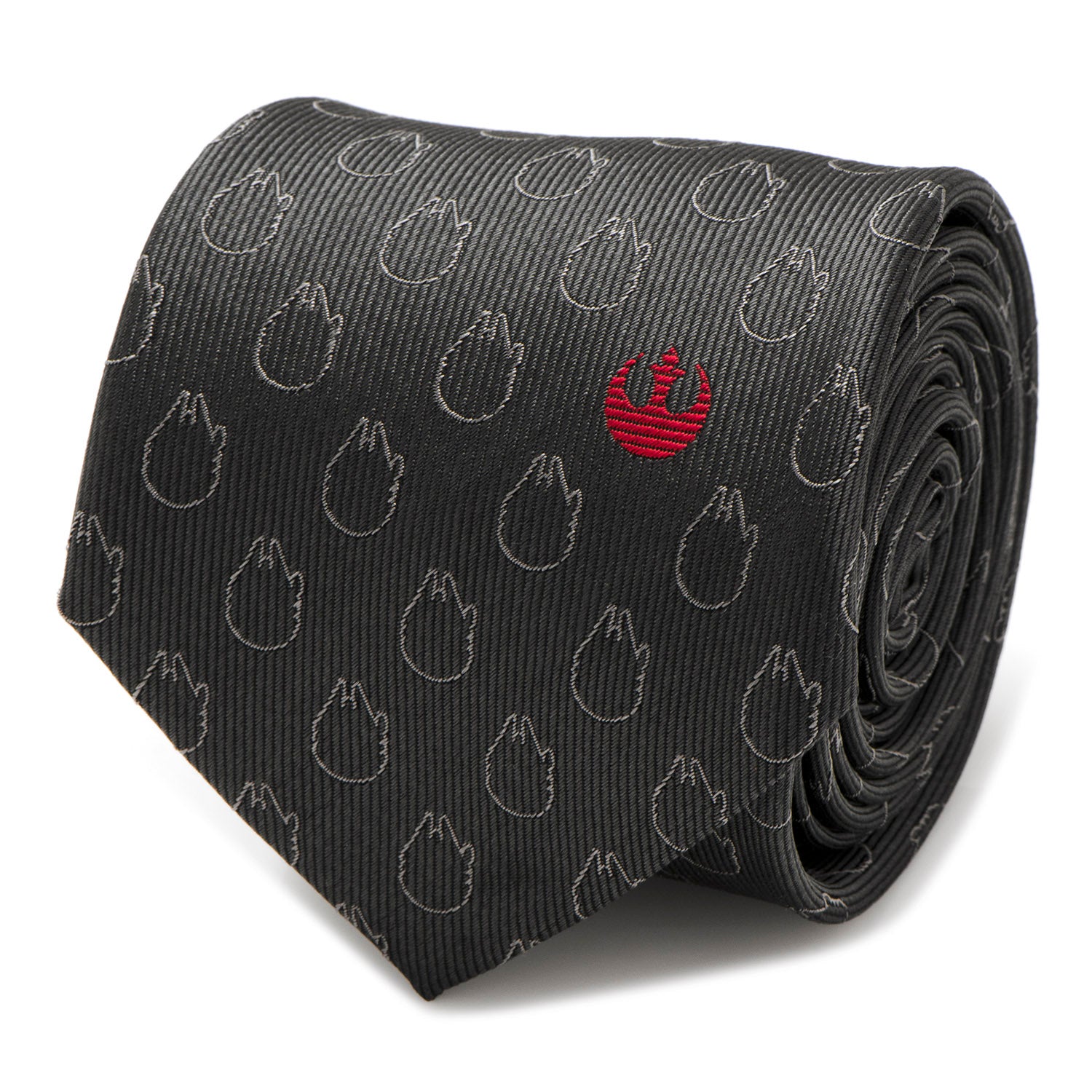 Rebel Force Gray Men's Tie Image 1