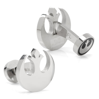 Shiny Rebel Stainless Steel Cufflinks Image 2