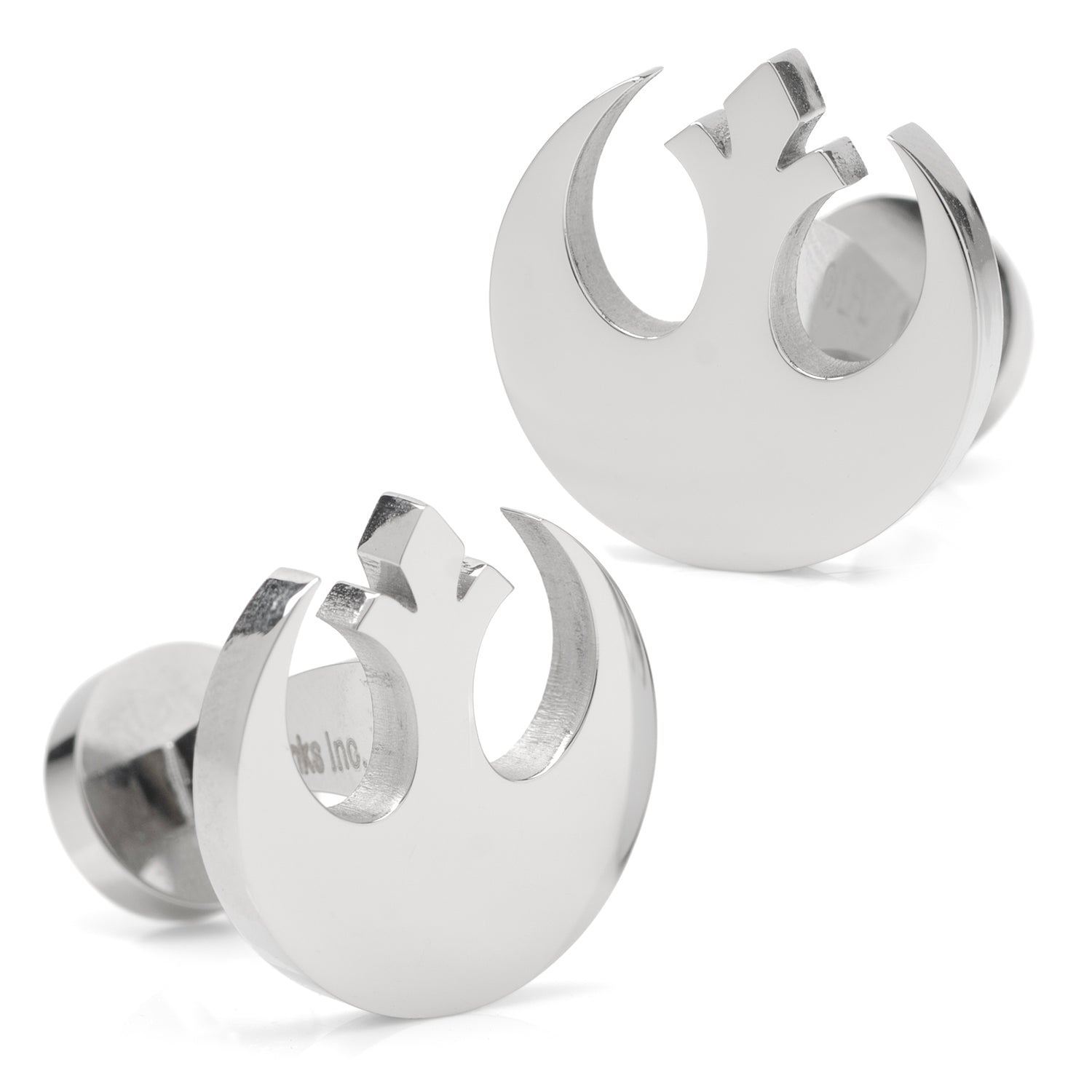 Shiny Rebel Stainless Steel Cufflinks Image 1