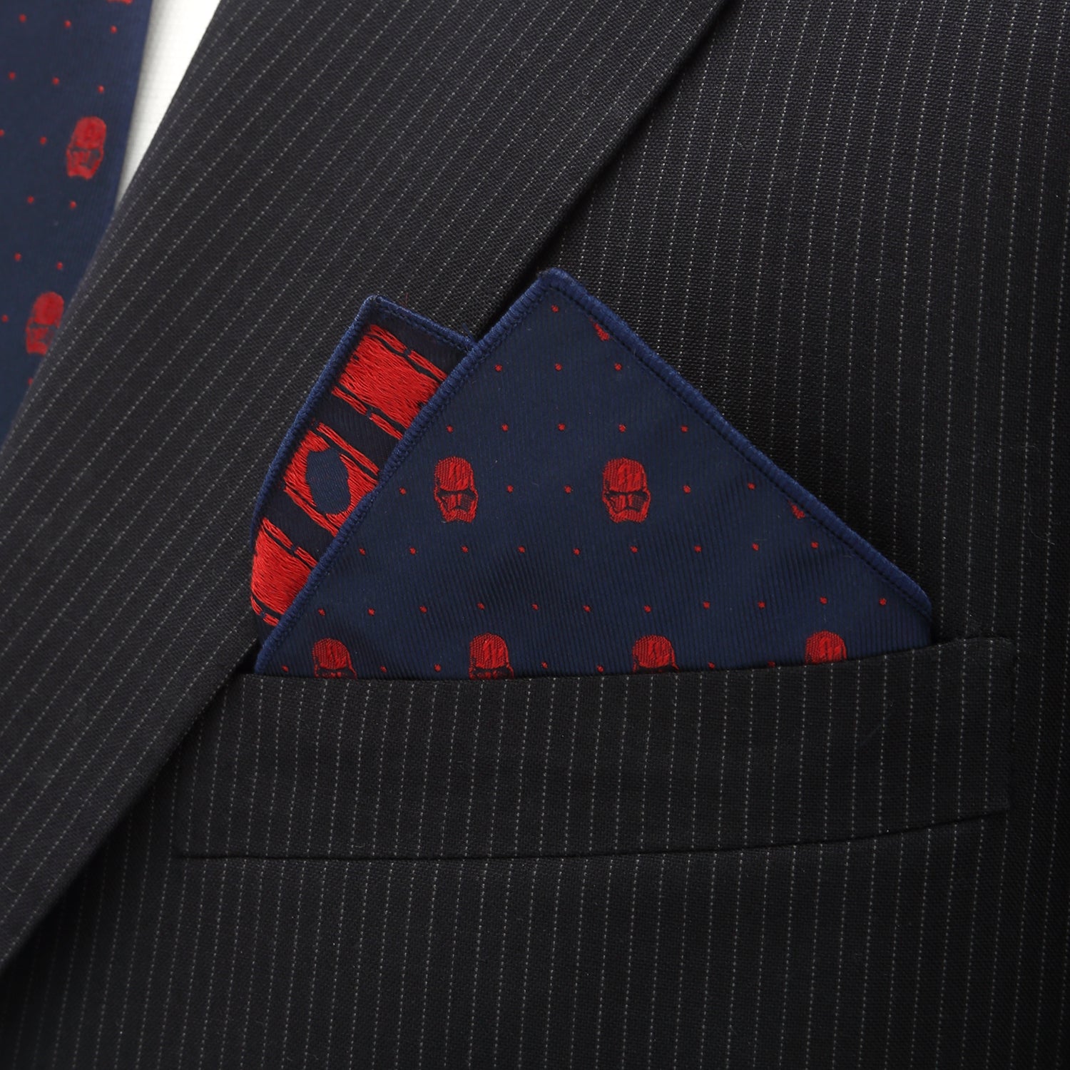 Stormtrooper Navy Pocket Square Image 4