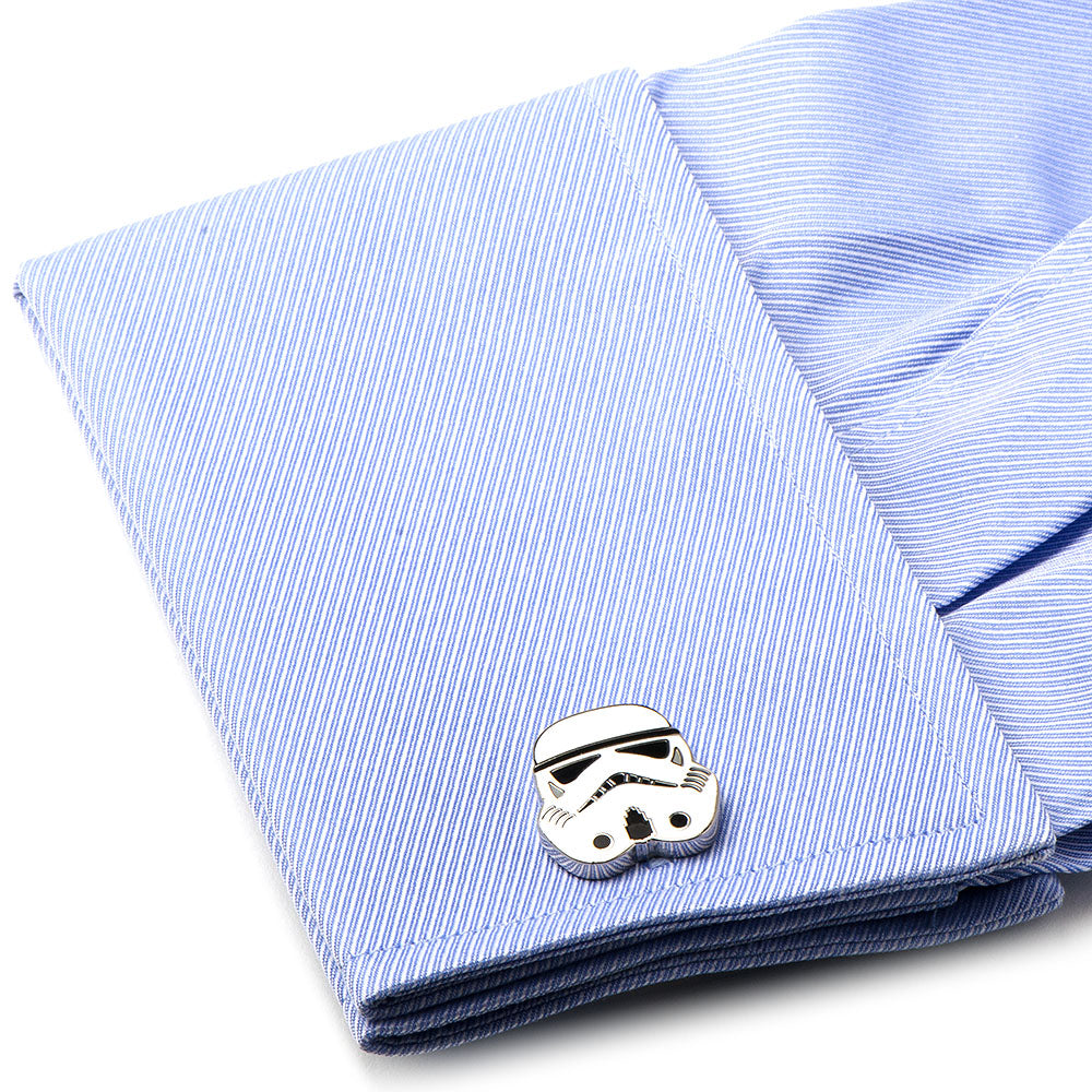 Stormtrooper Head Cufflinks Image 3