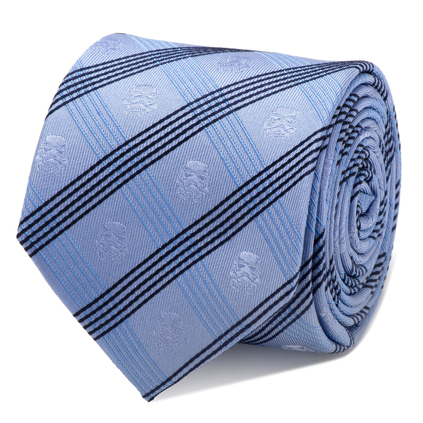 Stormtrooper Blue Plaid Tie Image 1