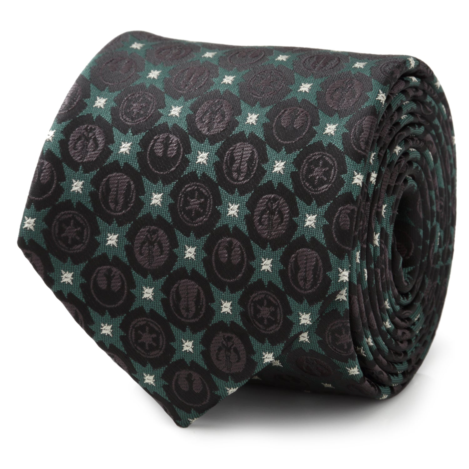 Star Wars Symbols Black Mens Tie Image 3