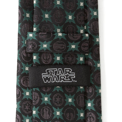 Star Wars Symbols Black Mens Tie Image 6