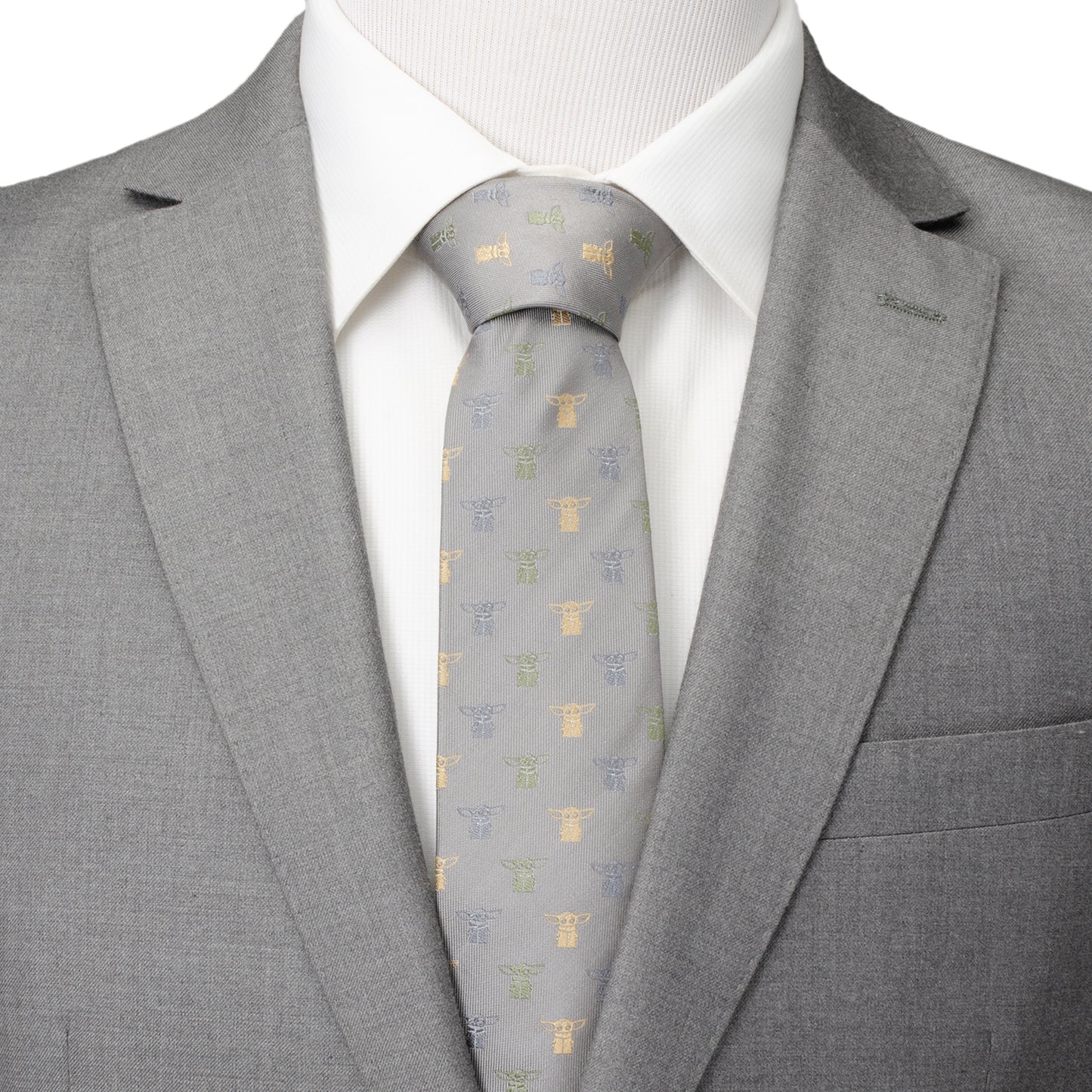 The Child Grey Men's Tie Image 2