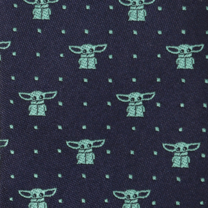 The Child Dotted Navy Boy's Tie Image 3
