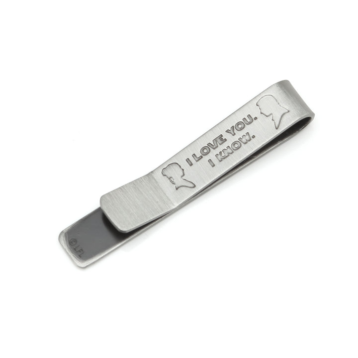 I Love You I Know Hidden Message Tie Bar Image 4