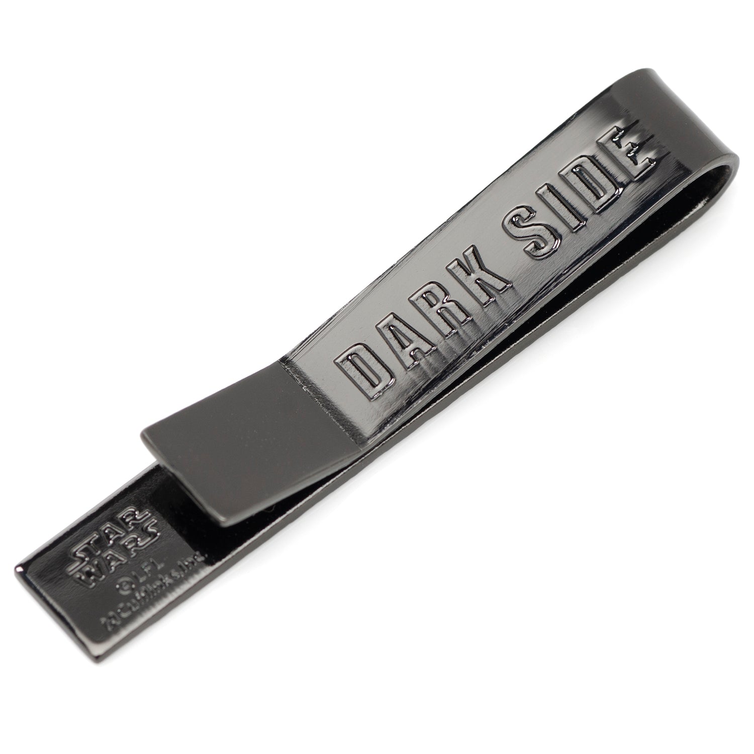 Star Wars - Vader Lightsaber Hidden Message Black Tie Bar Image 4