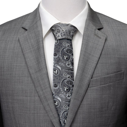 Vader Paisley Grey Men's Tie Image 2