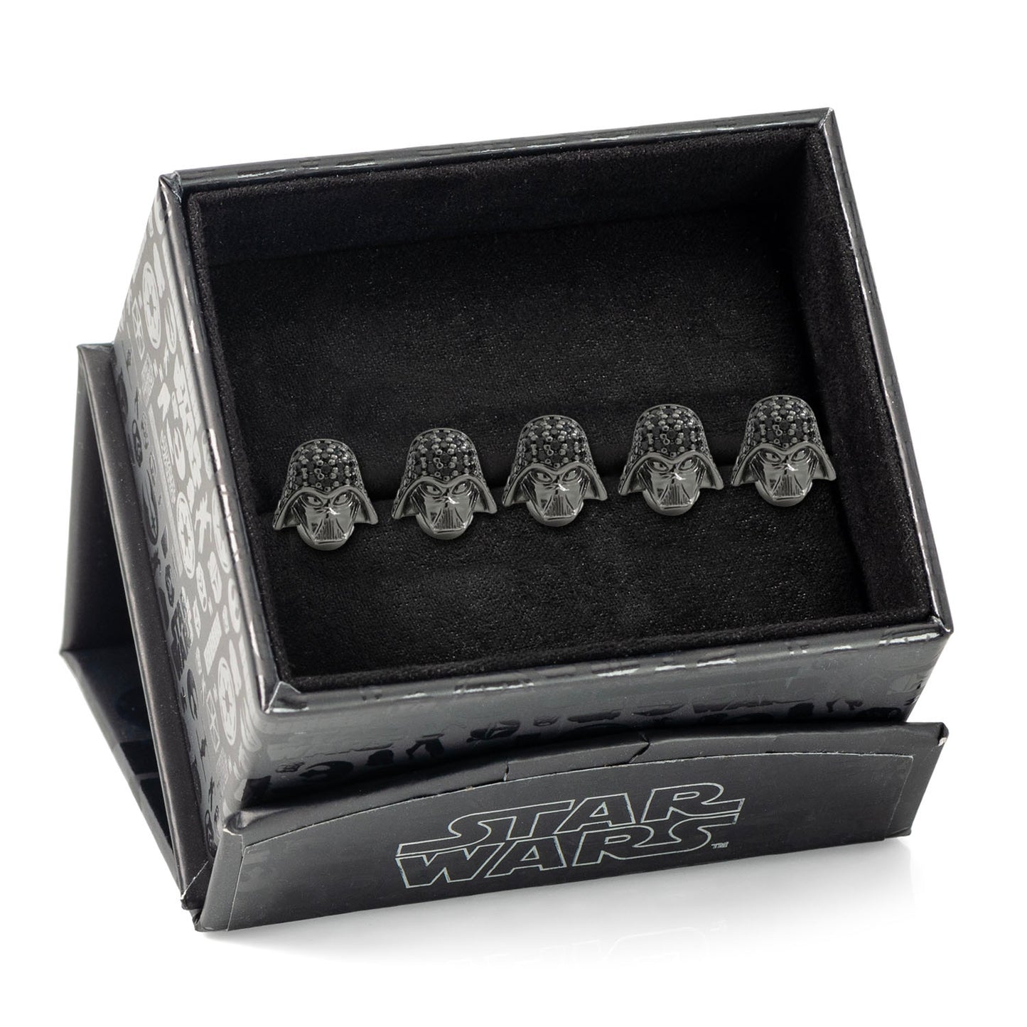 Darth Vader Crystal Helmet Studs
 Image 5