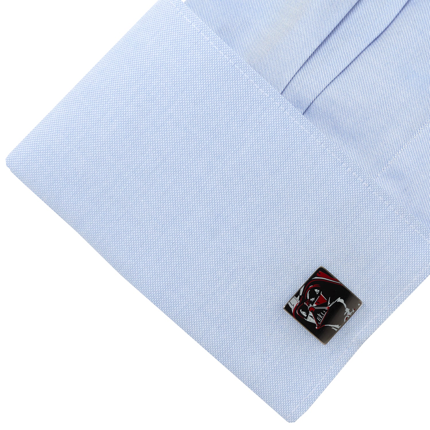 Star Wars - Vader Painted Gunmetal Cufflinks Image 3