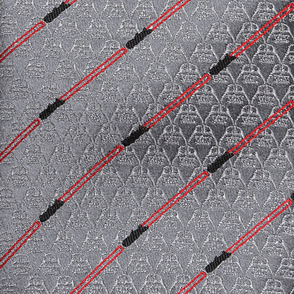 Darth Vader Red Lightsaber Stripe Men's Tie Image 5