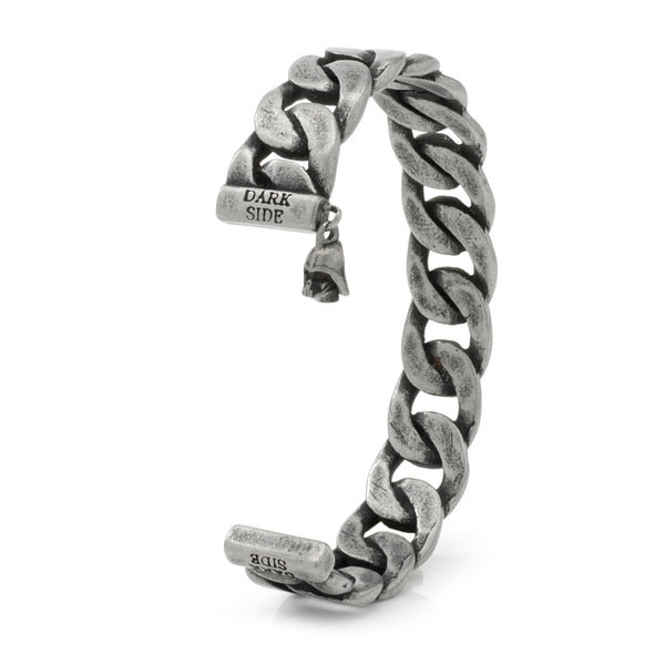 Darth Vader Chain Link Stainless Steel Bracelet Image 1