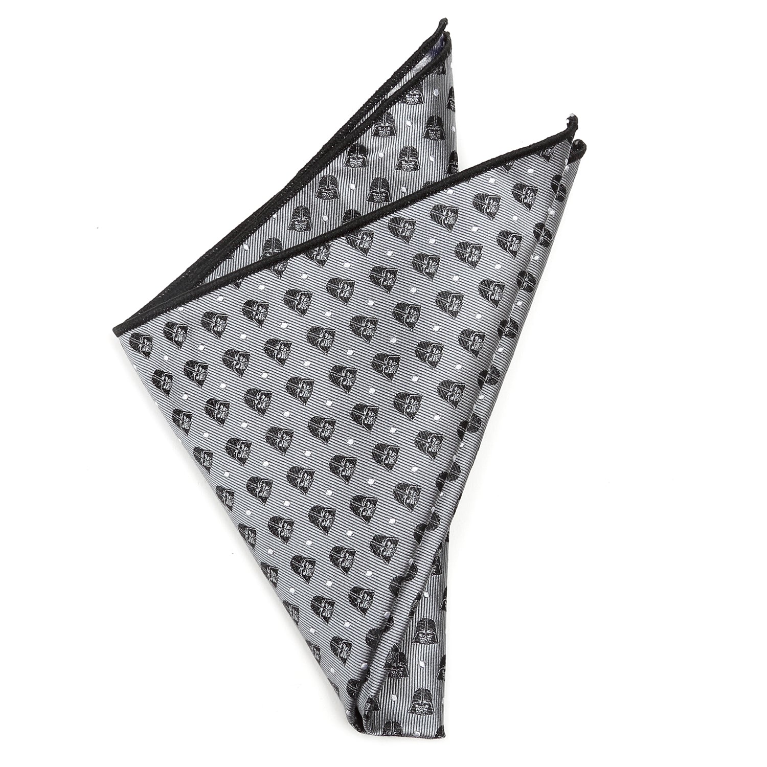 Darth Vader Gray Dot Pocket Square Image 3