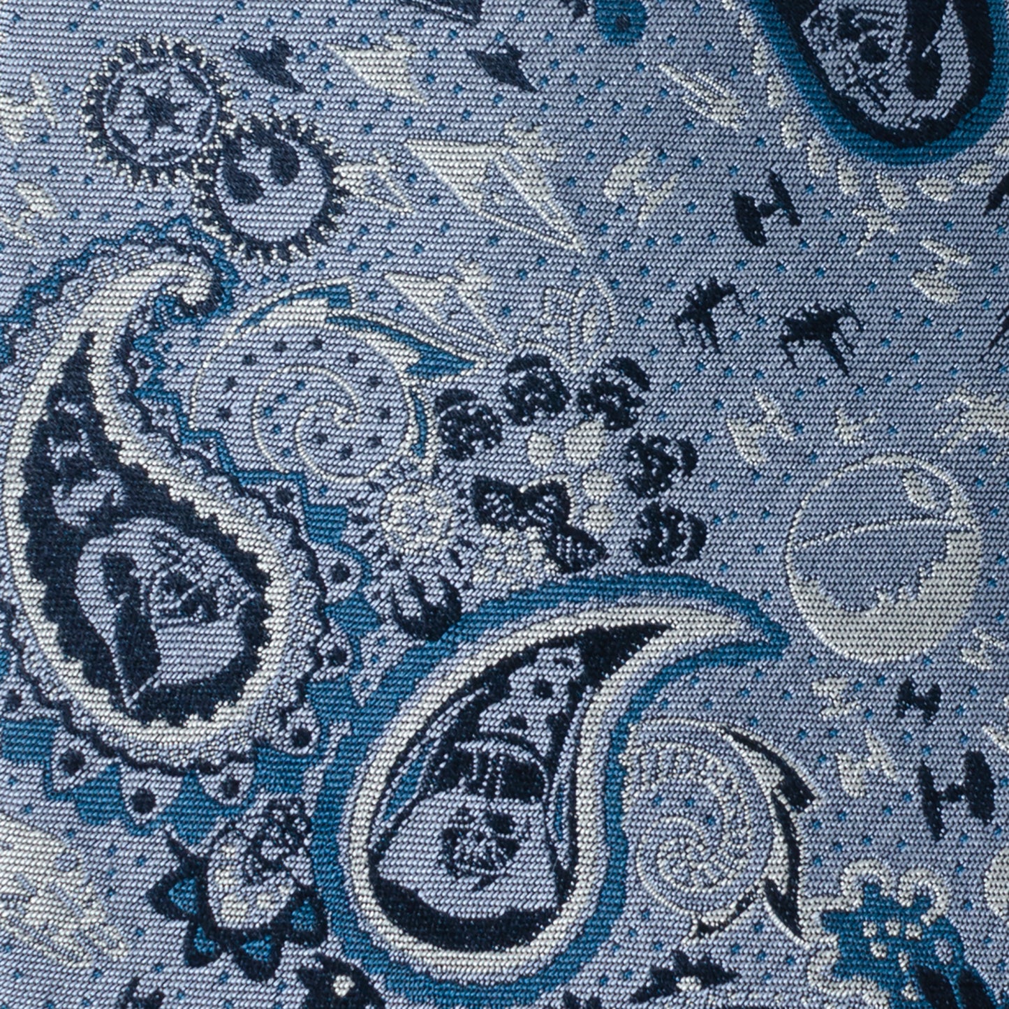 Star Wars - Vader Blue Tonal Paisley Men's Tie Image 4