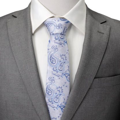 Star Wars - Vader Lavender Paisley Men's Tie Image 2