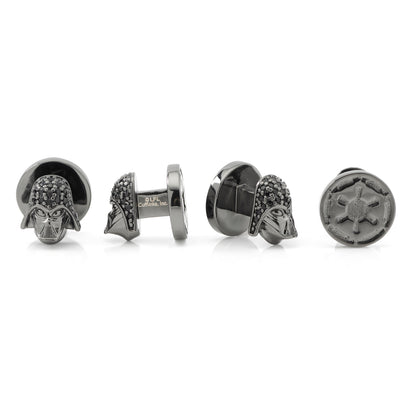 Darth Vader Crystal Helmet Stud Set Image 3