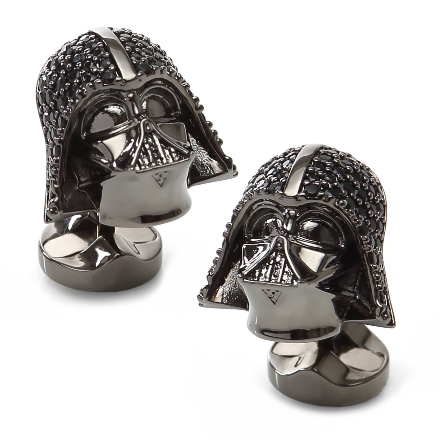 Darth Vader Crystal Helmet Stud Set Image 5