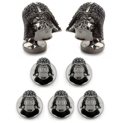 Darth Vader Crystal Helmet Stud Set Image 1