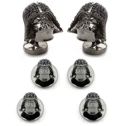 Darth Vader Crystal Helmet Stud Set Image 1