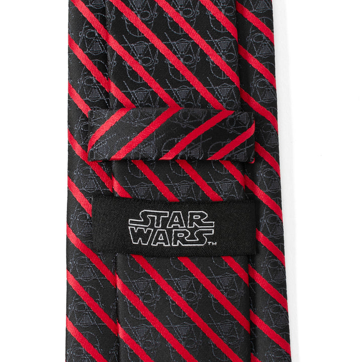 Star Wars Vader Stripe Black Men's Tie Image 5