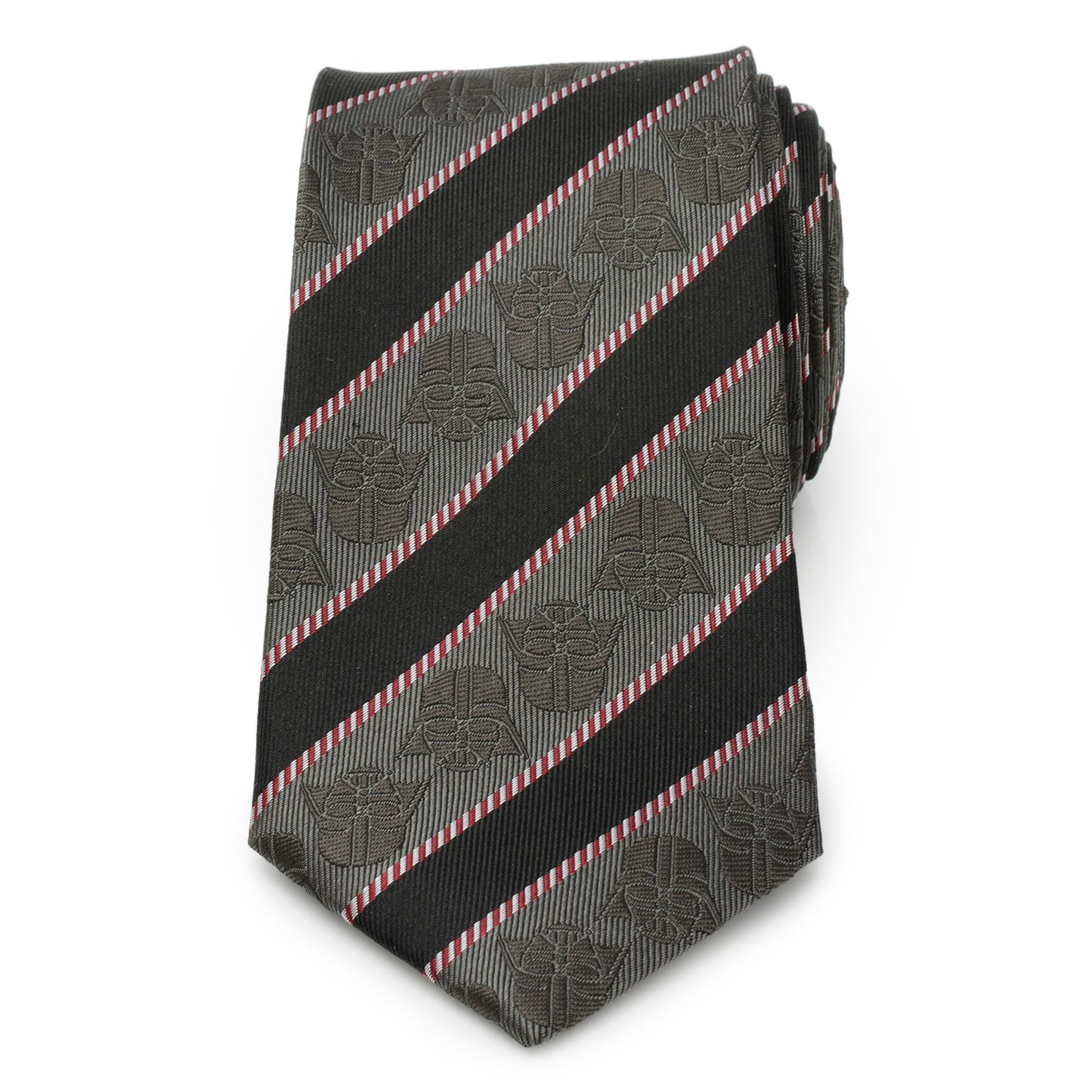 Vader Black Stripe Men's Tie Image 3