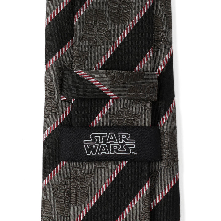 Vader Black Stripe Men's Tie Image 6
