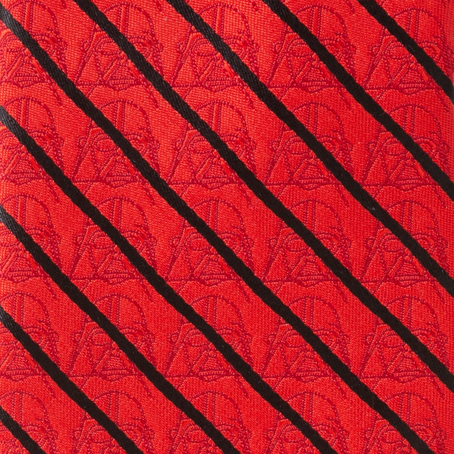 Vader Red Stripe Men's Tie Image 5