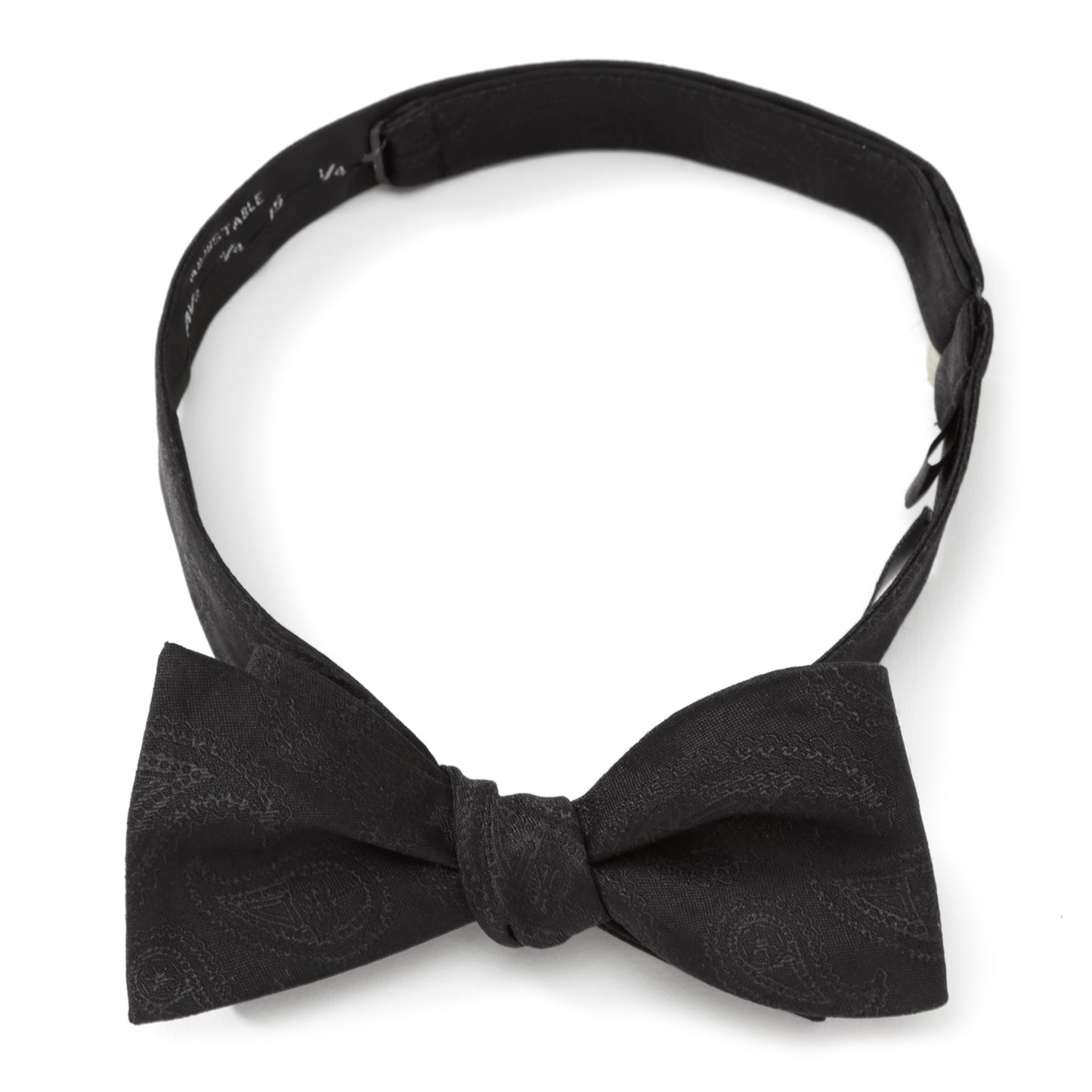 Star Wars Vader Paisley Black Men's Bow Tie Image 4