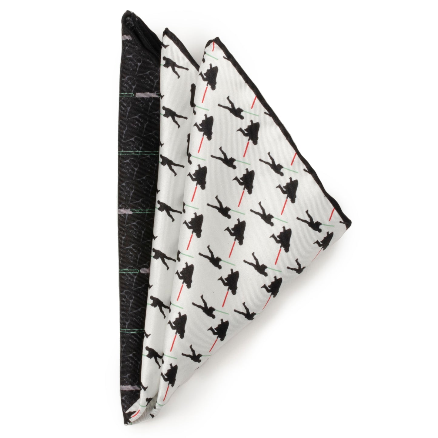 Star Wars- Vader vs Skywalker Lightsaber Pocket Square Image 4