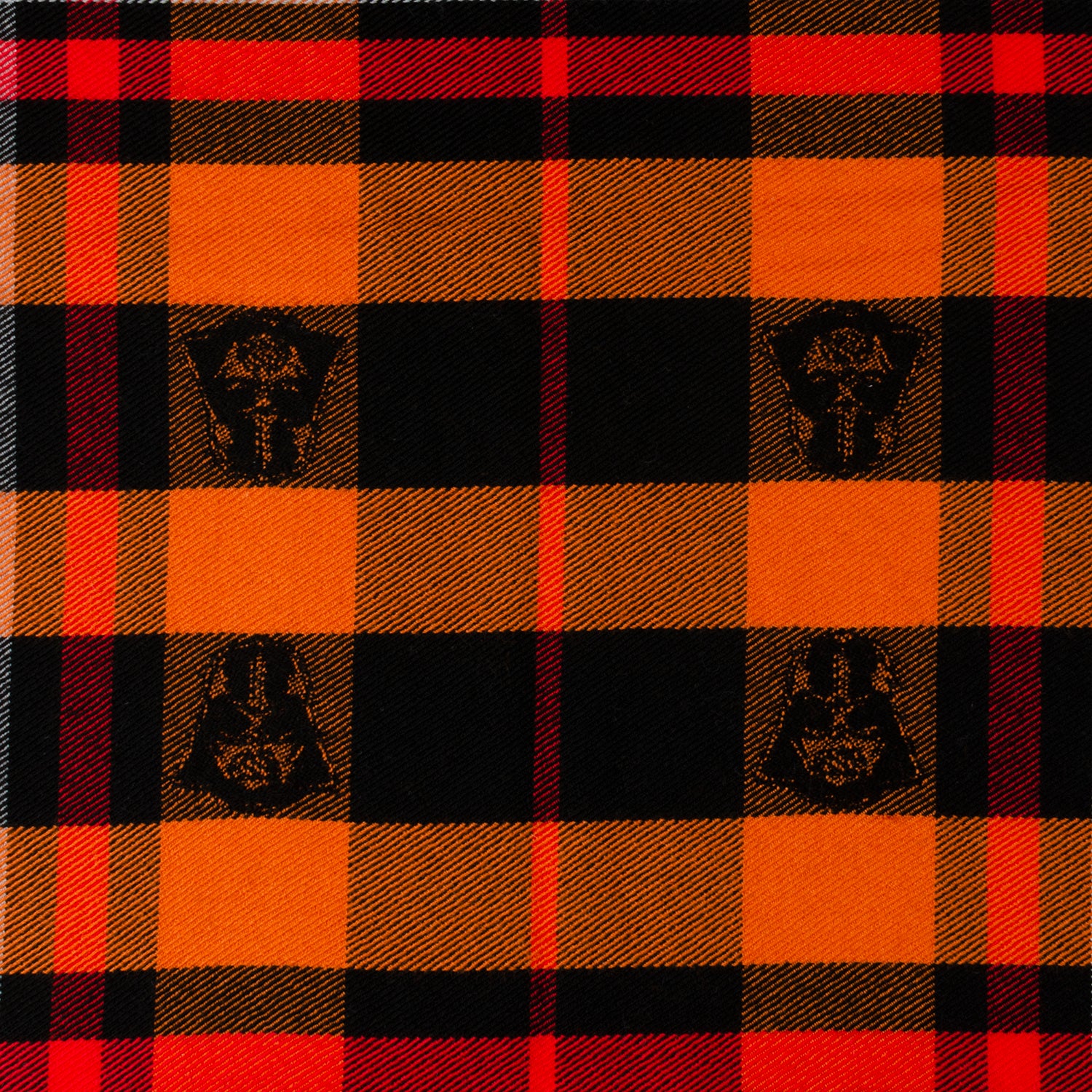 Darth Vader Black Tartan Scarf
 Image 3