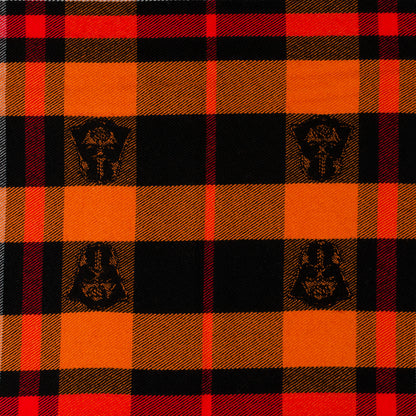 Darth Vader Black Tartan Scarf
 Image 3