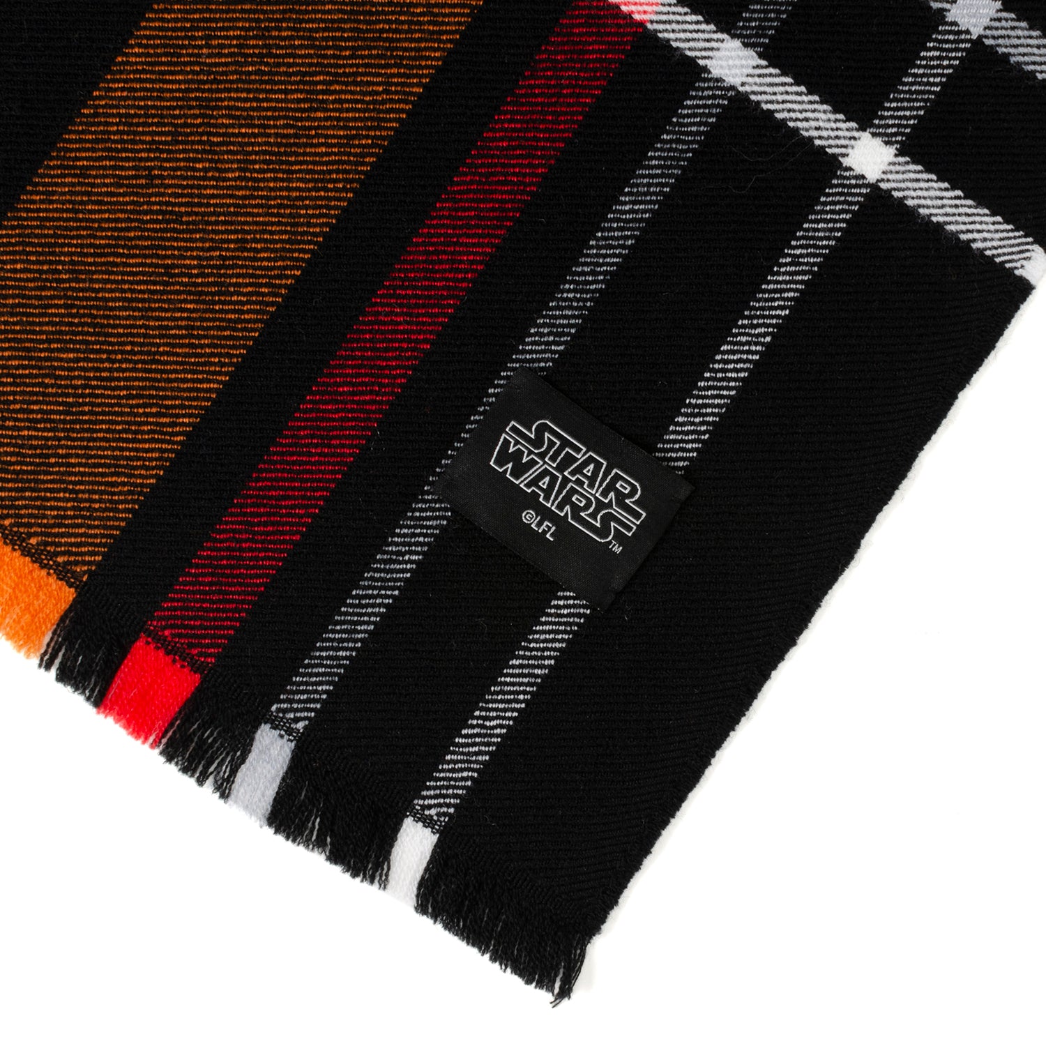 Darth Vader Black Tartan Scarf
 Image 5