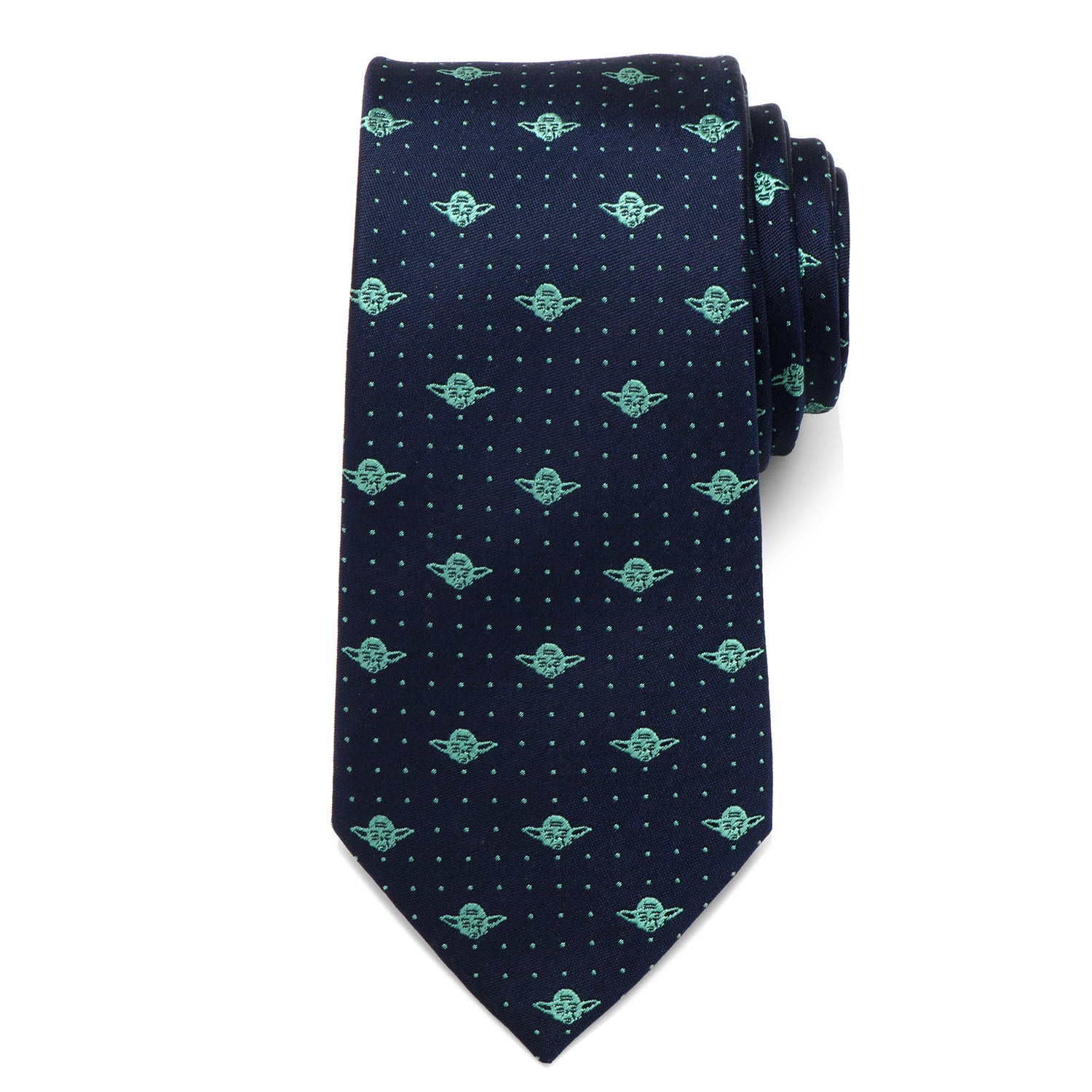 Yoda Dot Navy Tie Image 1