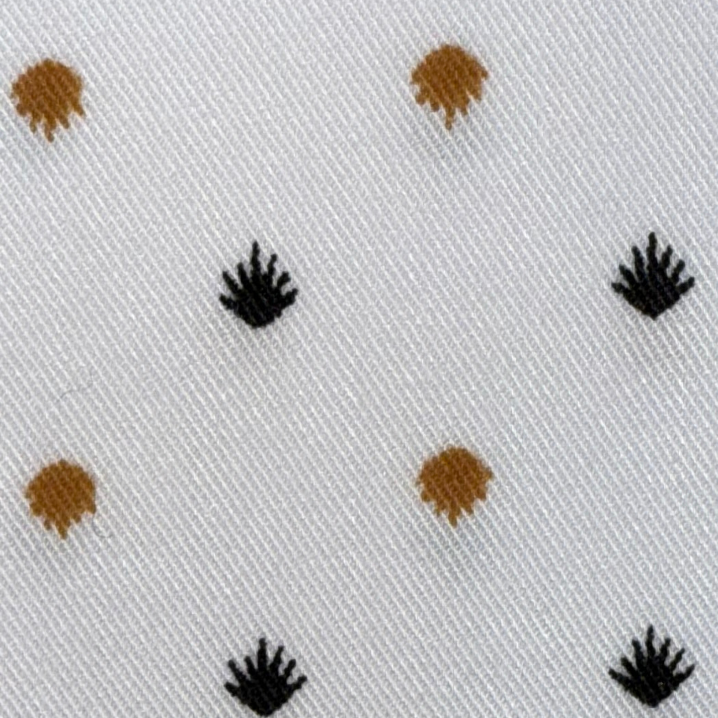 goTIELESS Ultimate Dress Shirt (White Royal Palm)