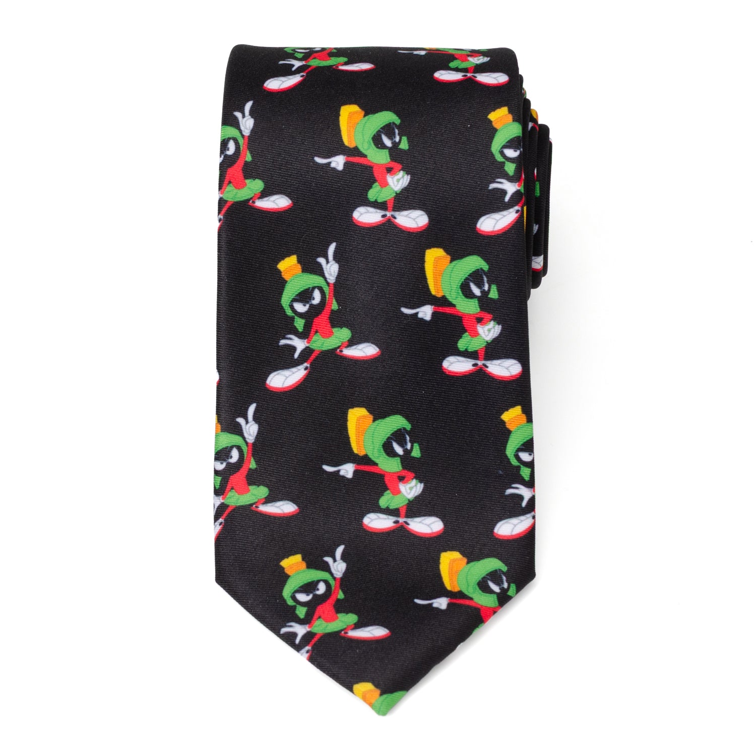 Marvin the Martian Black Men's Tie