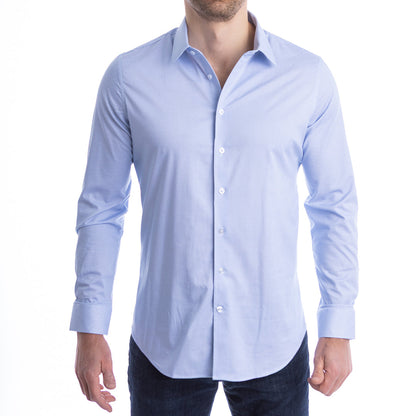 goTIELESS Ultimate Dress Shirt (Blue Diamond)