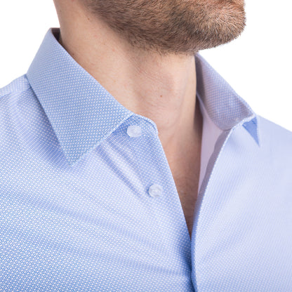 goTIELESS Ultimate Dress Shirt (Blue Diamond)