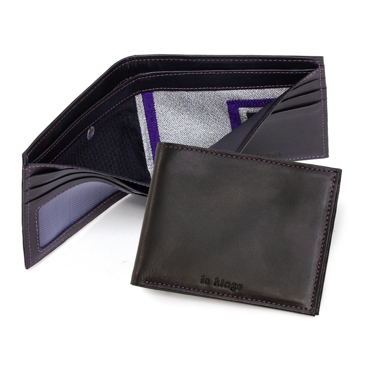 Los Angeles Kings Game Used Uniform Wallet Image 1